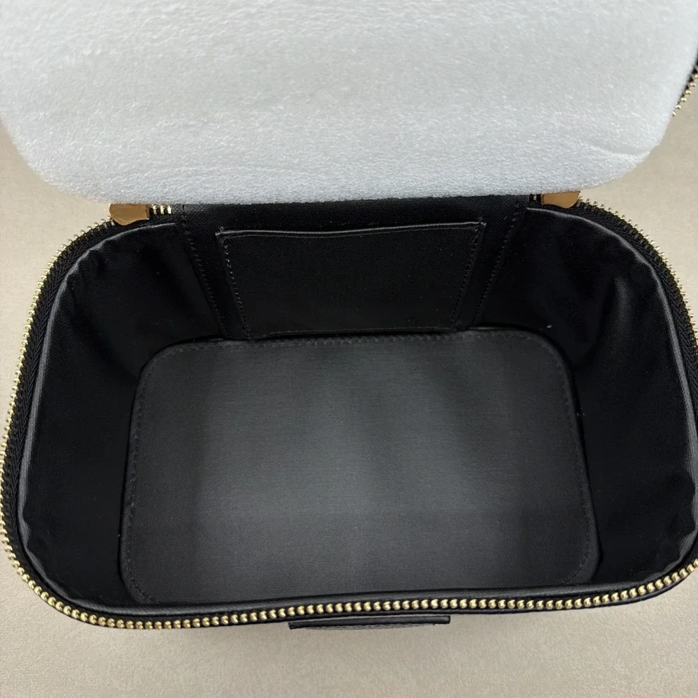 Étoile Mini Vanity Case in Black Croc NEW With Defects Please See All Photos